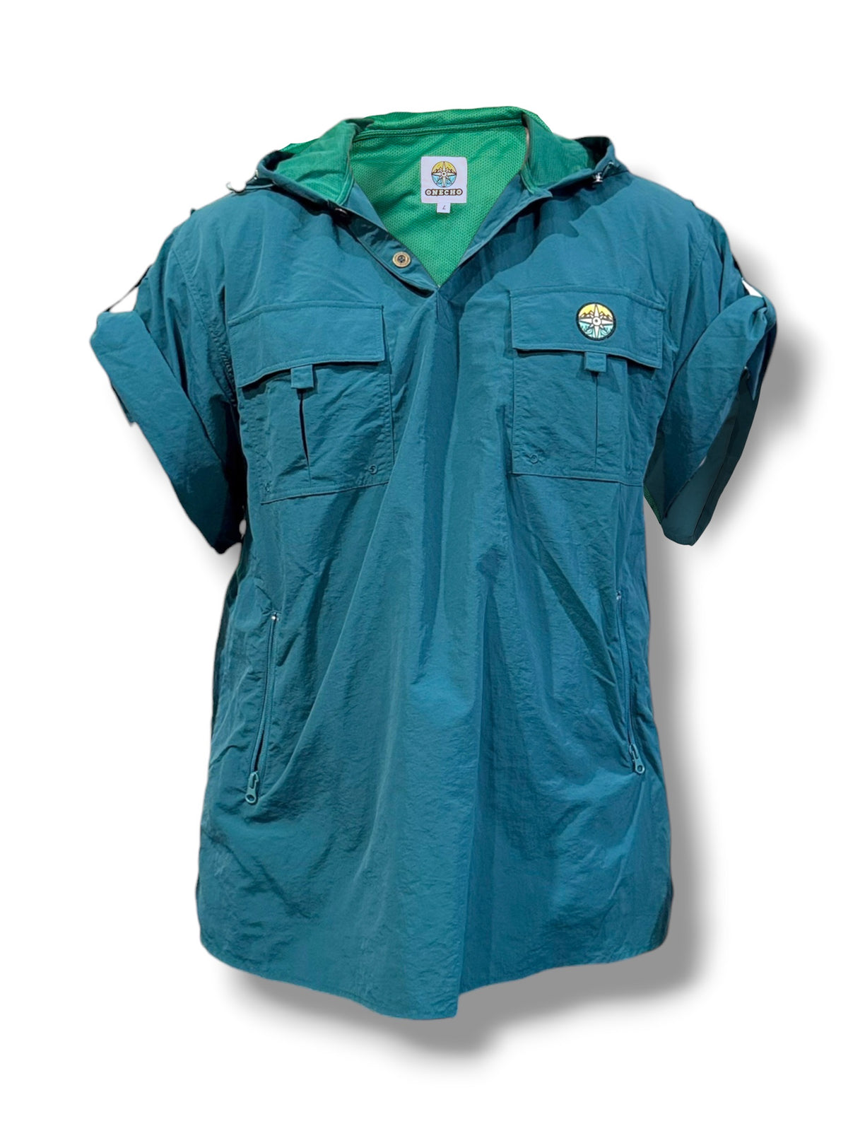 Glacial Teal Ranger Poncho